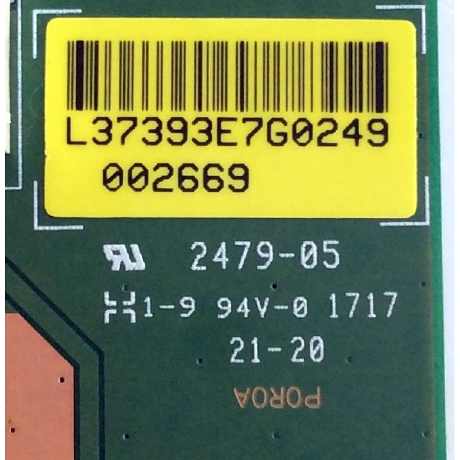 T-CON PARA TV VIZIO / NUMERO DE PARTE LJ94-37393E / 15Y_65_FU11BPCMTA4V0 / PANEL'S C650U17-E68-S / HD650K3U31-B1\S0\XP\GM\ROH / LSC650FN04-S01 / LSC650FN04-G01 / MODELOS E65-E0 LAUSVKC / M65-E0 / LC-65P6000U / 65S405 / 65S513 / 65R615 / RTRU6527-US - Imagen 2